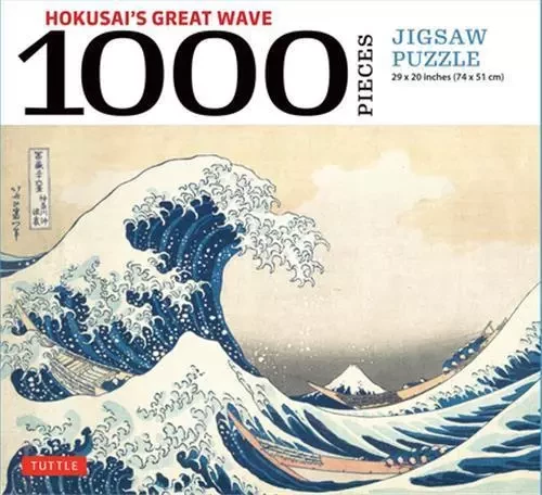 Hokusai's Great Wave Jigsaw Puzzle - 1000 pieces /anglais -  - TUTTLE