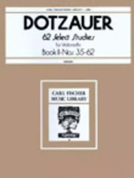 FRIEDRICH DOTZAUER : 62 SELECT STUDIES - BOOK 2 - 35 A 62 - VIOLONCELLE