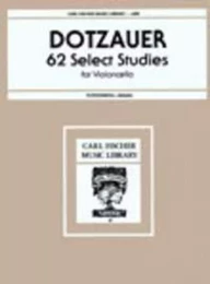 FRIEDRICH DOTZAUER : 62 SELECT STUDIES - 1 A 34 - VIOLONCELLE