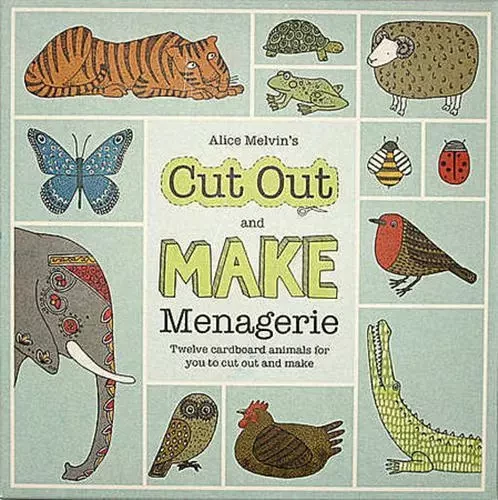 Alice Melvin' Cut Out Menagerie /anglais -  MELVIN ALICE - TATE