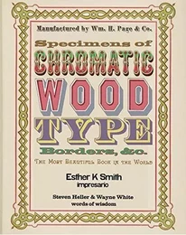 Specimens of Chromatic Wood Type Border  & Cie /anglais