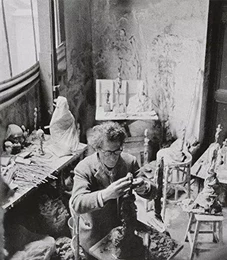 Alberto Giacometti, Yves Klein /anglais