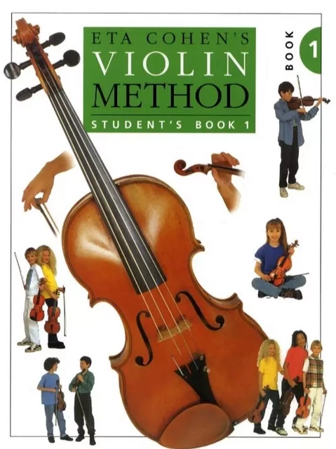 ETA COHEN : VIOLIN METHOD BOOK 1 - STUDENT'S BOOK - VIOLON -  ETA COHEN - NOVELLO ET CO