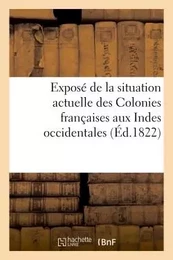 Exposé de la situation actuelle des Colonies françaises aux Indes occidentales