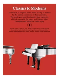 DENES AGAY : CLASSICS TO MODERNS 1 - PIANO