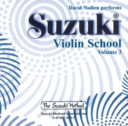 CD SEUL : SUZUKI VIOLIN SCHOOL 3 PERFORMED BY DAVID NADIEN.