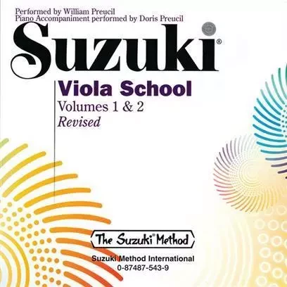 CD SEUL : SUZUKI VIOLA SCHOOL 1 & 2 -  PREUCIL, WILLIAM (AR - MUSIC SALES