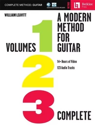 WILLIAM LEAVITT : A MODERN METHOD FOR GUITAR - COMPLETE METHOD + ENREGISTREMENT(S) EN LIGNE