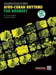 BOB WEINER : AFRO CUBAN RHYTHMS DRUMS - RECUEIL + CD