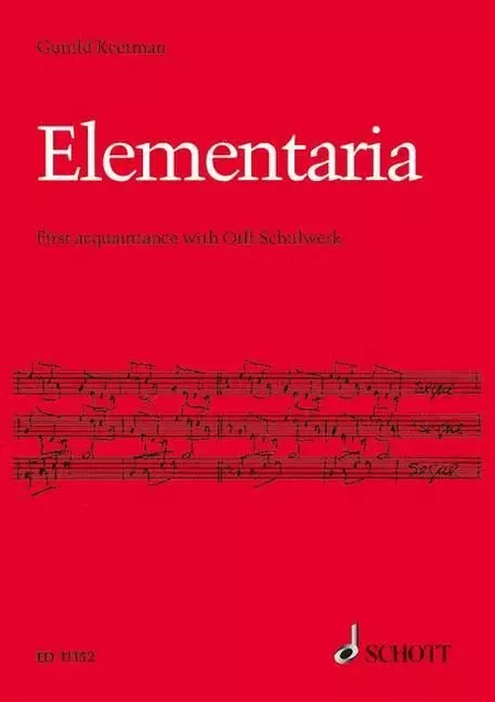 Elementaria - Gunild Keetman - Schott Music Ltd.,  London