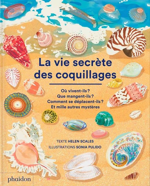 LA VIE SECRÈTE DES COQUILLAGES - Helen SCALES - PHAIDON JEUNESSE