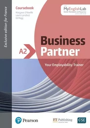 Business Partner French edition A2 Coursebook and Standard MyEnglishLab Pack