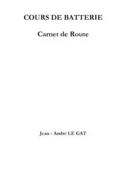 Cours de batterie - Carnet de Route