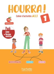 Hourra ! 1 - Pack Cahier d'activités + Version numérique (A1.1)