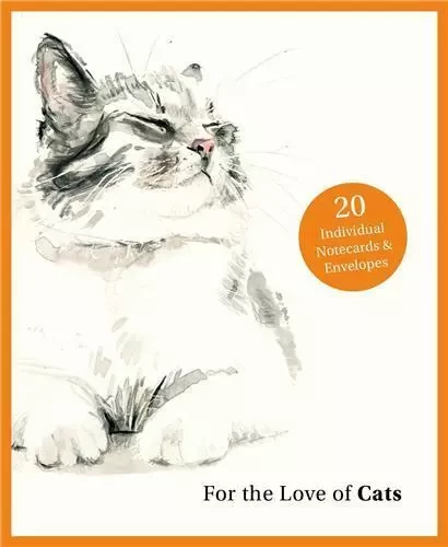 For the Love of Cats Notecards /anglais -  SAMPSON ANA - LAURENCE KING