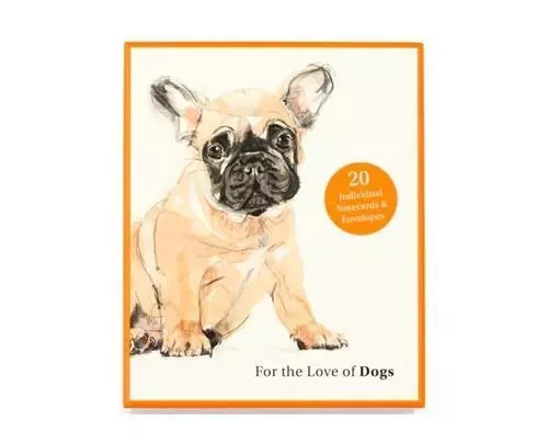 For the Love of Dogs Notecards /anglais -  SAMPSON ANA - LAURENCE KING