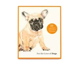 For the Love of Dogs Notecards /anglais