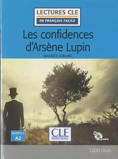 Lectures Clé Les confidences d'Arsène Lupin A2 + CD - Maurice Leblanc - Nathan