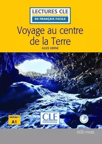 Voyage au centre de la terre Lecture FLE + CD 2ème édition - Jules Verne - Nathan