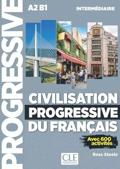 Civilisation progressive FLE niveau intermédiaire 2è édition - Ross Steele - Nathan