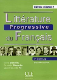 Littérature progressive niveau débutant + CD nouvelle couverture