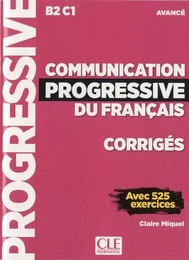 Corrigés communication progressive du français avancé NC