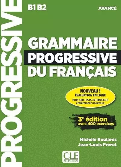 Grammaire progressive du français niveau avancé + appli + CD 3ème édition - Michèle Boulares, Jean-Louis Frérot - Nathan