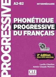 Phonétique progressive du français niveau intermédiaire + CD NE