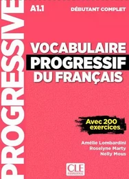 Vocabulaire progressif débutant complet + CD nouvelle couverture