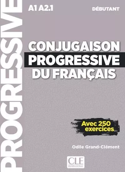 Conjugaison progressive débutant + CD audio NC - Odile Grand-Clément - Nathan