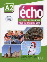 Echo version amerique du nord - a2 + dvd +livre web