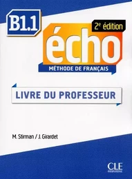 echo b1.1 guide pedagogique 2ed