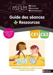 Méthode Heuristique de Mathématiques Pinel CE1/CE2 - Guide pédagogique - 2019