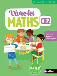 Vivre les maths CE2 - Fichier élève Dyscool - 2020