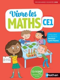 Vivre les maths - Fichier élève DYS CE1 - 2020