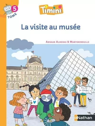 Timini - Album 5 CP - La visite au musée - Arnaud Alméras - Nathan