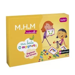 MHM - Ma boite de magnets explorer les formes 4 enfants