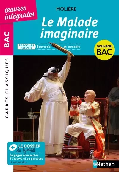 Le malade imaginaire -  Molière - Nathan