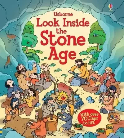 Look Inside the Stone Age - Abigail Wheatley, Hazel Maskell - Usborne catalogue anglais