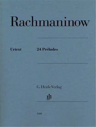 SERGEI RACHMANINOV : 24 PRELUDES - PIANO