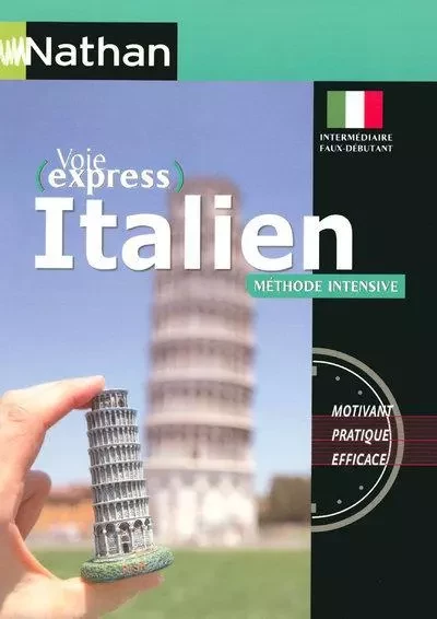 Italien Livre Méthode intensive - Méthode de langues - Anna Ghirardello - Nathan