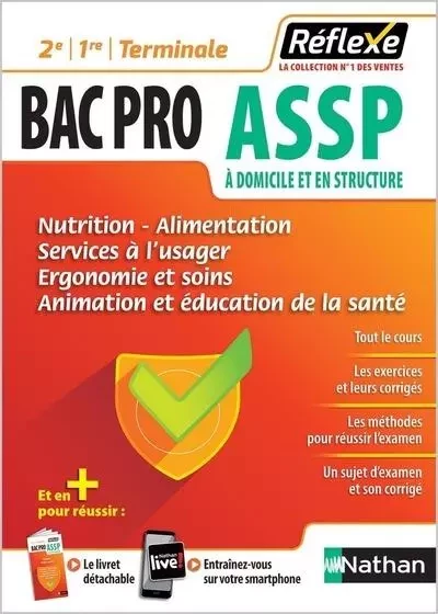 Nutrition - aliment / services usager / ergono soins / anim educ santé Bac pro - Guide Réflexe N3 - Blandine Savignac, Élisabeth Baumeier, Karine Dufils, Caroline Lavaivre-Charrier - Nathan