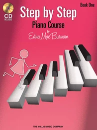 STEP BY STEP PIANO COURSE  BOOK 1 WITH CD PIANO +CD