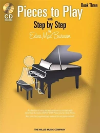 EDNA-MAE BURNAM : PIECES TO PLAY - BOOK 3 WITH CD - PIANO