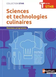 Sciences et technologies culinaires Terminale (STHR) - elève 2017