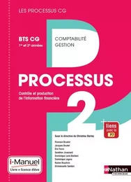 Processus 2 BTS CG 1ère et 2ème années (Les Processus CG) Livre + licence élève 2017