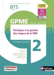 Domaine d'activité 2 - BTS 2ème année GPME (DOM ACT GPME) Livre + licence élève - 2022