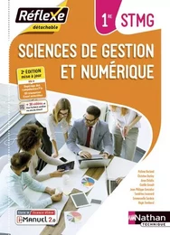 Sciences de gestion et numérique 1ère STMG (Pochette Réflexe) Livre + licence élève - 2021