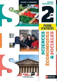 Sciences Economiques & Sociales 2de - Fichier d'activités - 2019