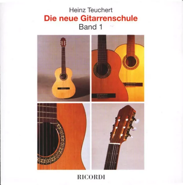 DIE NEUE GITARRENSCHULE BAND 1 (CD) GUITARE (CD) -  HEINZ TEUCHERT - RICORDI